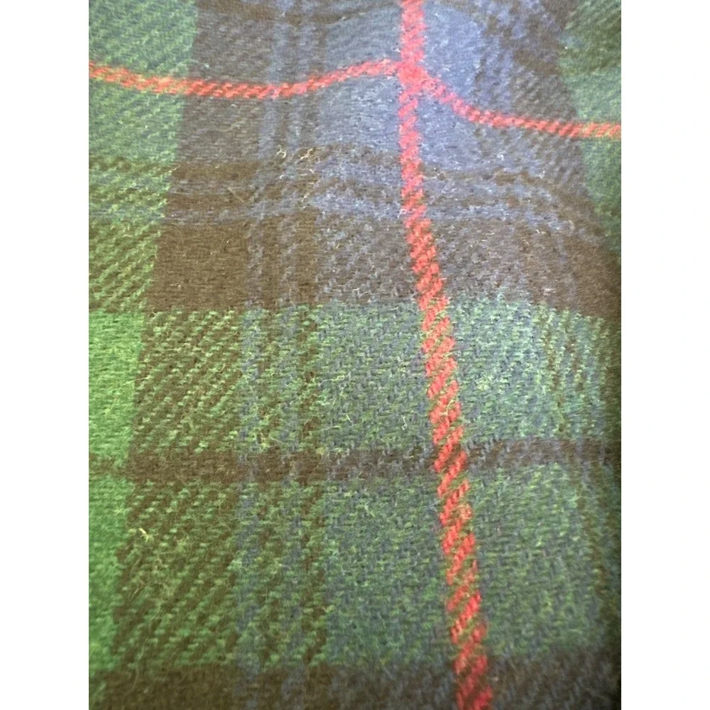 Savannah Players Vintage Italian Wool Shirt Jacket Womens Large Plaid Italy - Picture 4 of 6